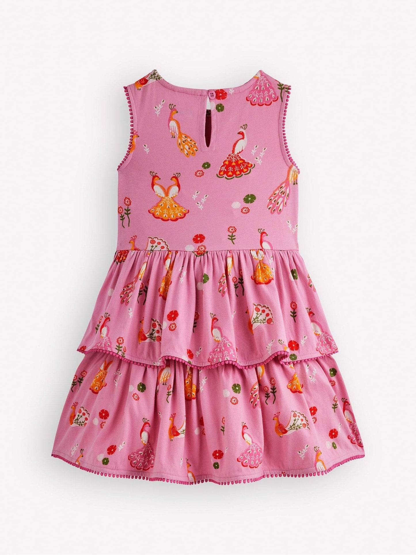 Boden Pink Tiered Jersey Sundress image 2