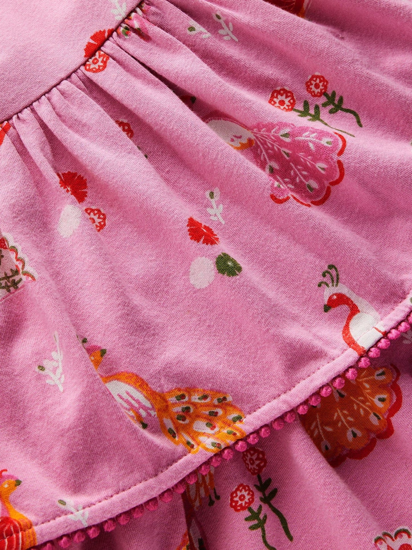 Boden Pink Tiered Jersey Sundress image 3