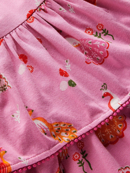 Boden Pink Tiered Jersey Sundress image 3