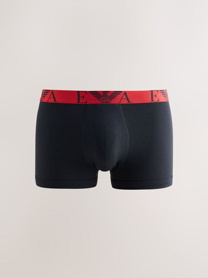 Dsiney Kidz - Emporio Armani Black Bold Monogram Trunks 3 Pack image 2