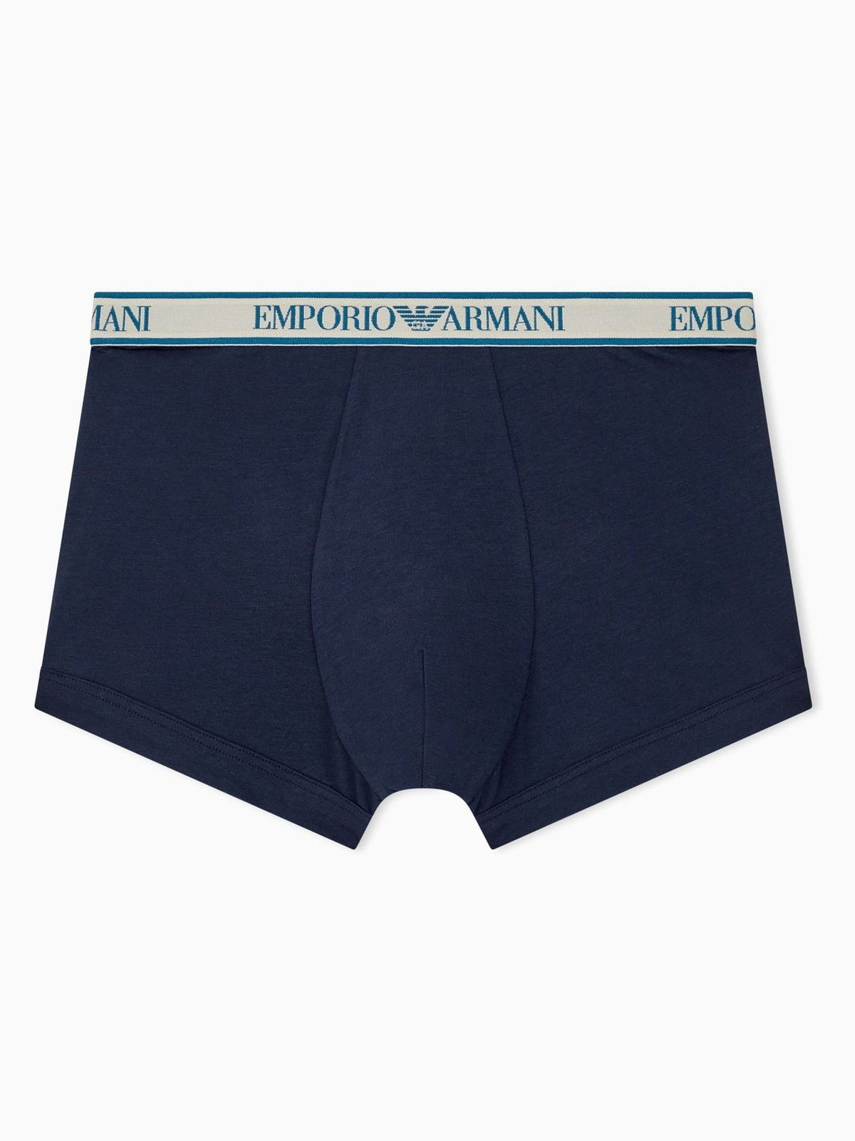 Dsiney Kidz - Emporio Armani Blue Core Logoband Trunks 3 Pack image 3