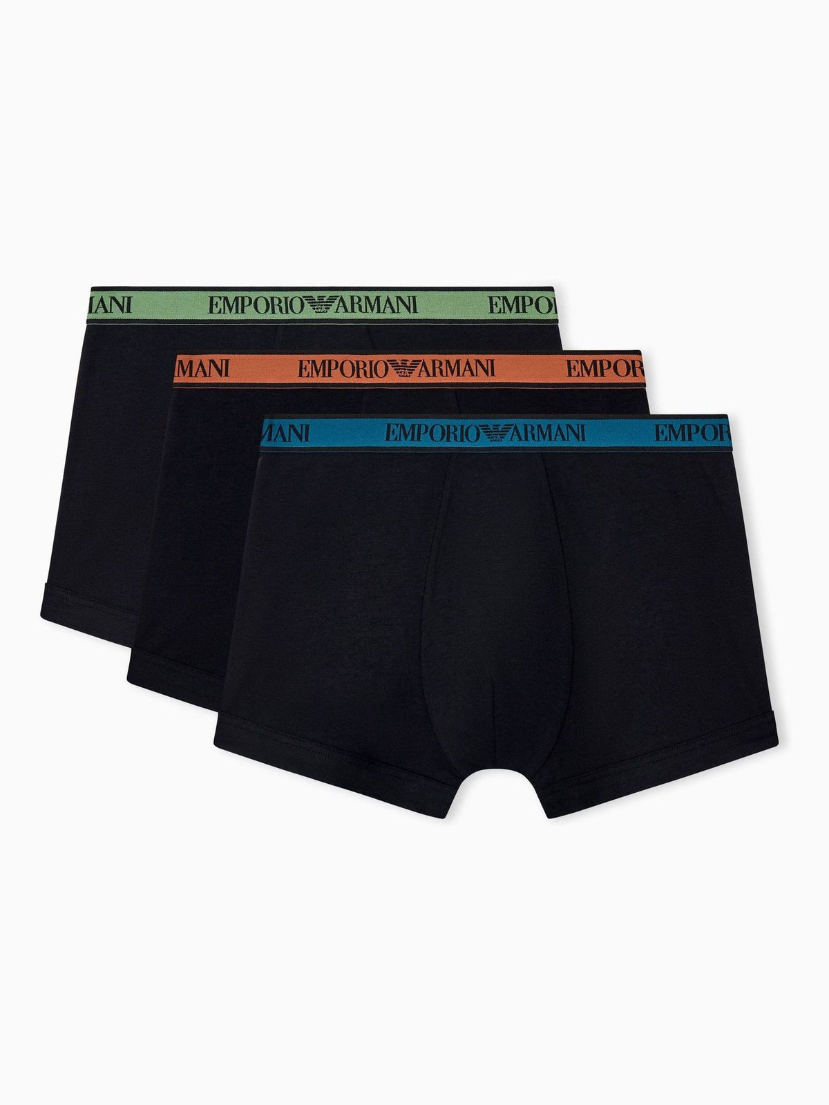 Dsiney Kidz - Emporio Armani Black Core Logoband Boxers 3 Pack image 1