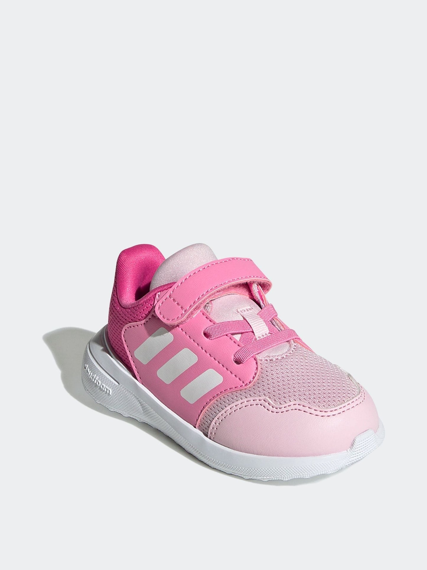 adidas Pink Hook and Loop Tensaur Run 3.0 Infant Trainers image 3