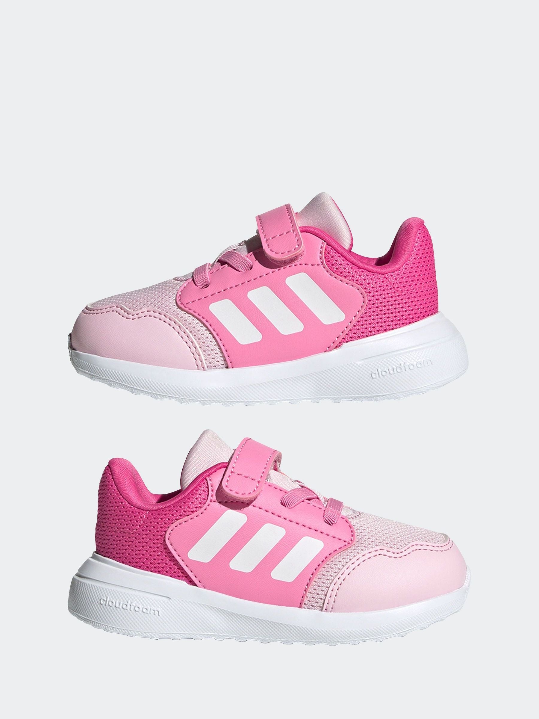 adidas Pink Hook and Loop Tensaur Run 3.0 Infant Trainers image 5