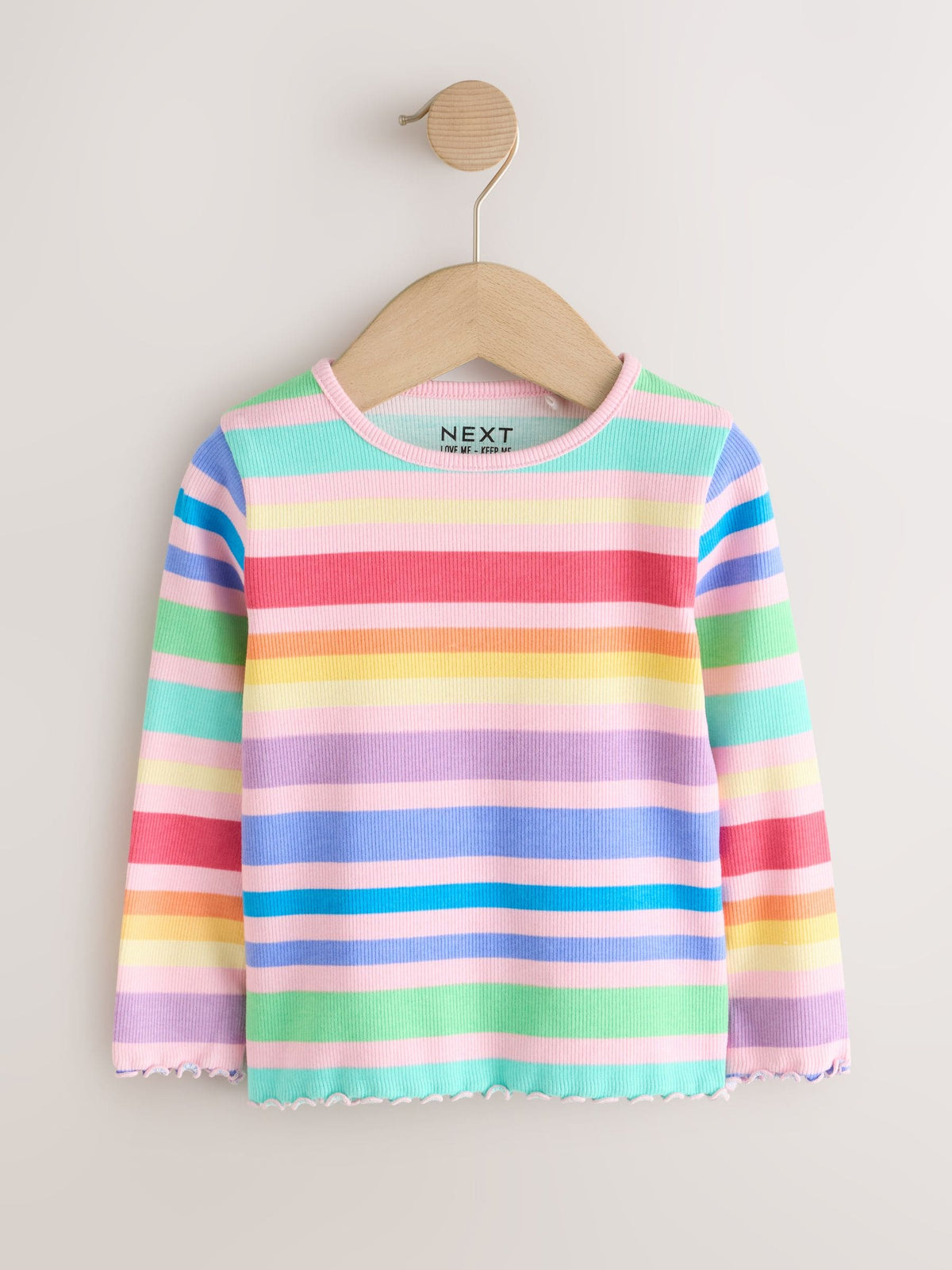 Multi Rib Long Sleeve T-Shirt (3mths-7yrs) - image 1