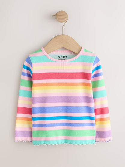 Multi Rib Long Sleeve T-Shirt (3mths-7yrs) - image 1
