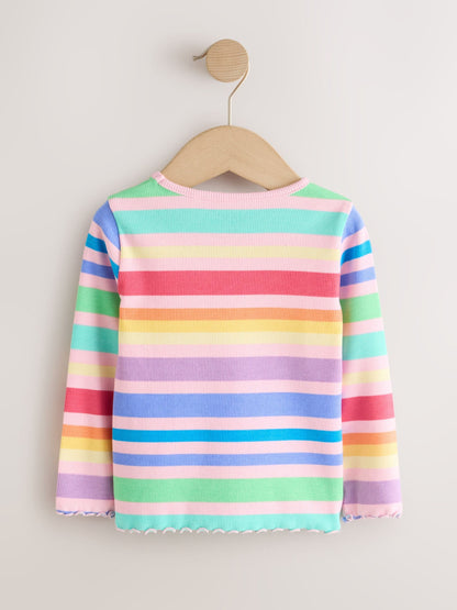Multi Rib Long Sleeve T-Shirt (3mths-7yrs) - image 2
