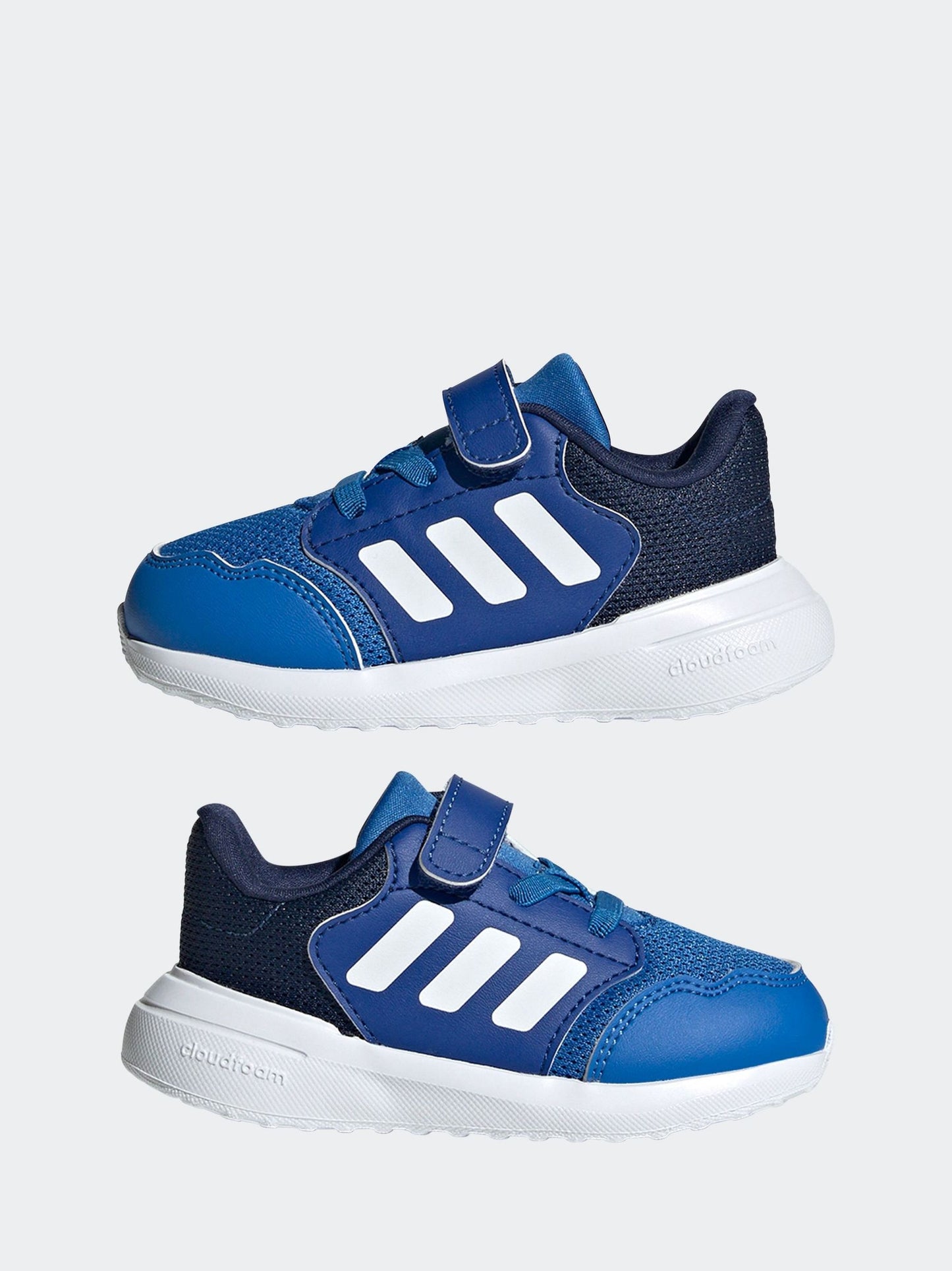 adidas Blue Hook and Loop Tensaur Run 3.0 Infant Trainers image 5