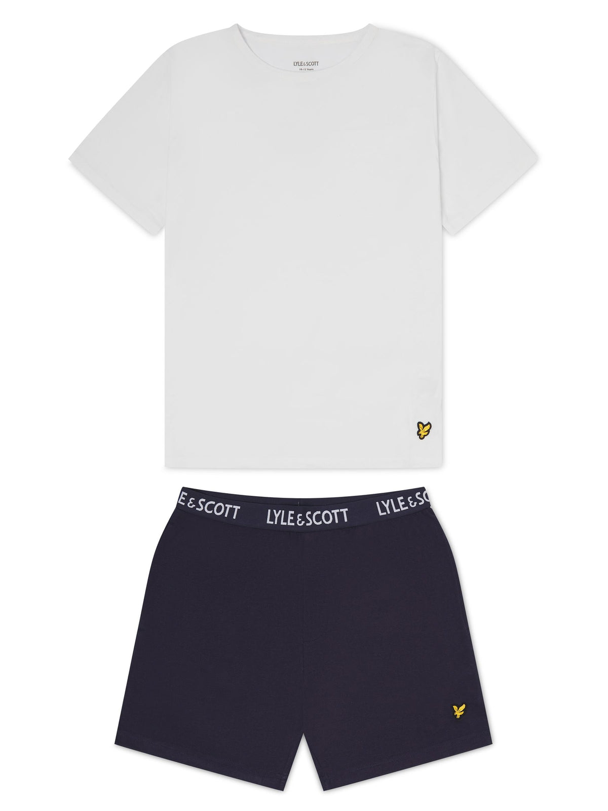 Lyle & Scott White Sleepwear Shorts Set - image 1