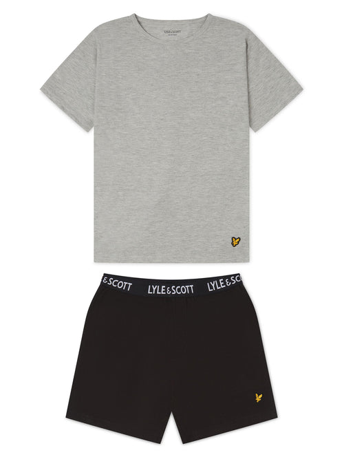 Lyle & Scott Grey Sleepwear Shorts Set - image 1