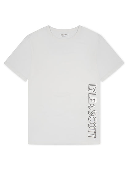 Lyle & Scott White Abel Branded Sleepwear Shorts Set - image 2