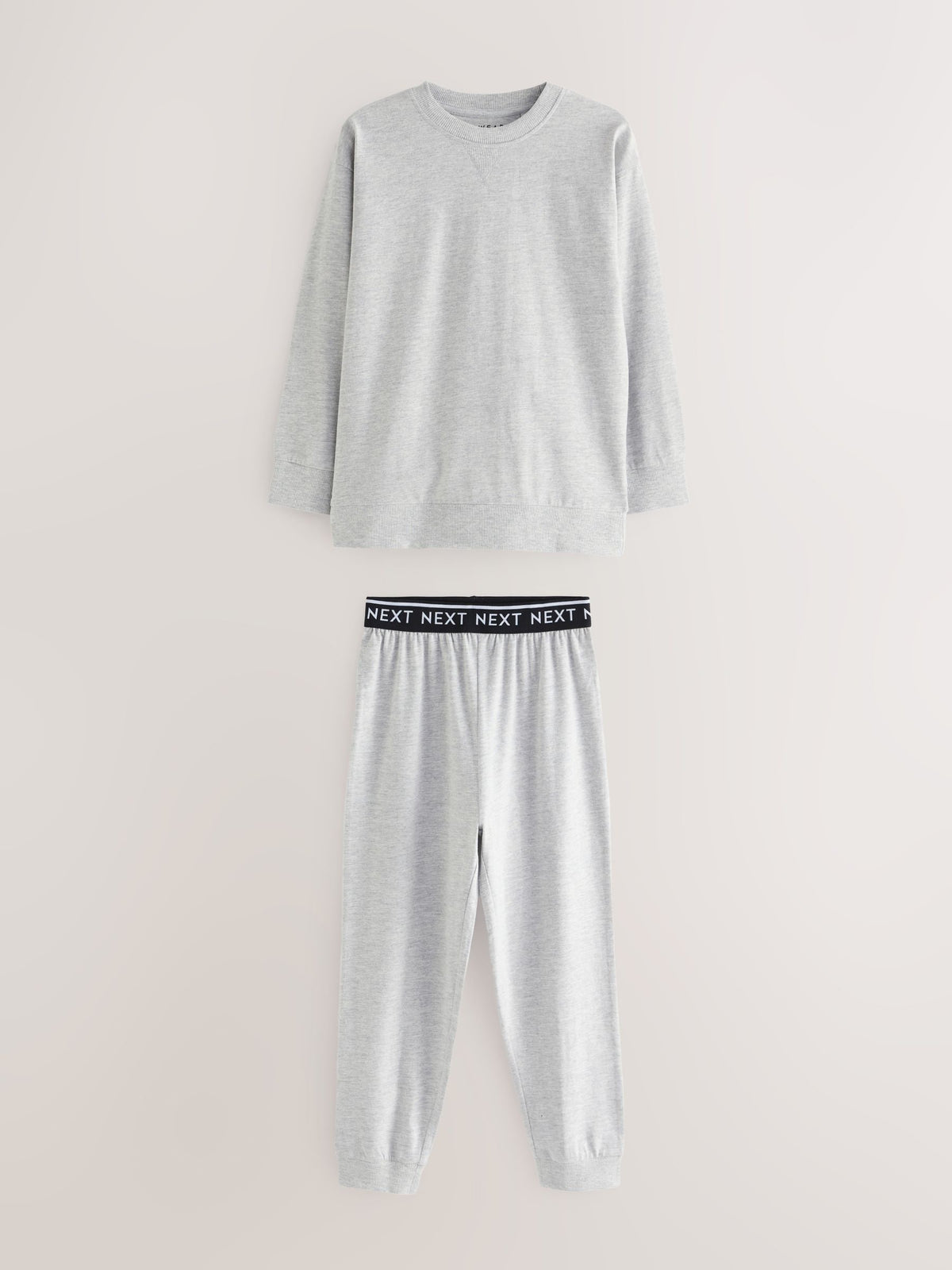 Blue/Grey/Charcoal Long Sleeve Jogger Pyjamas Set 3 Pack (3-16yrs) - image 3