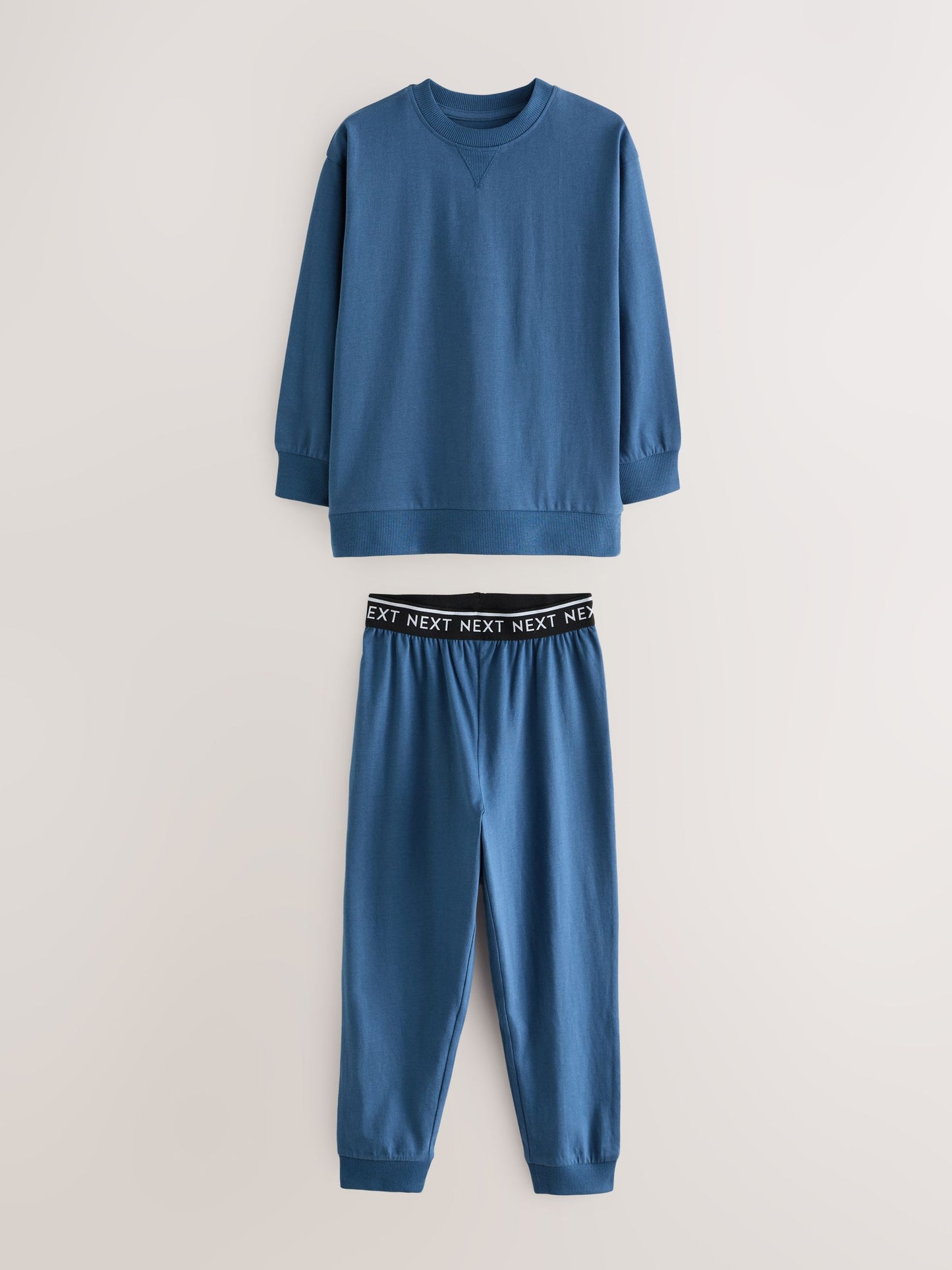 Blue/Grey/Charcoal 3 Pack Jogger Pyjamas (3-16yrs) image 7