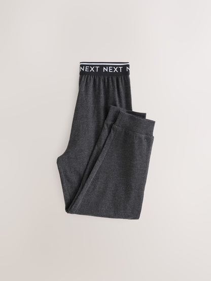 Blue/Grey/Charcoal 3 Pack Jogger Pyjamas (3-16yrs) image 11