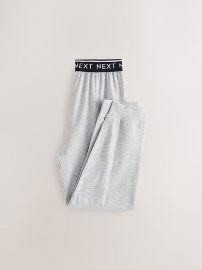 Blue/Grey/Charcoal 3 Pack Jogger Pyjamas (3-16yrs) image 12