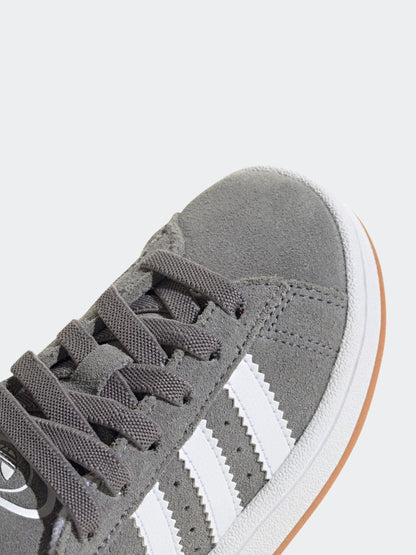 adidas Originals Grey Light Campus 00s Elastic Lace Kids Trainers image 10