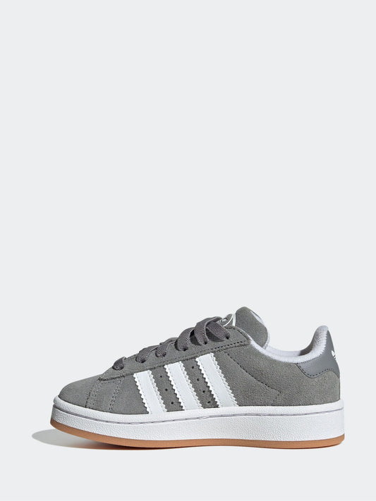 adidas Originals Grey Light Campus 00s Elastic Lace Kids Trainers image 2