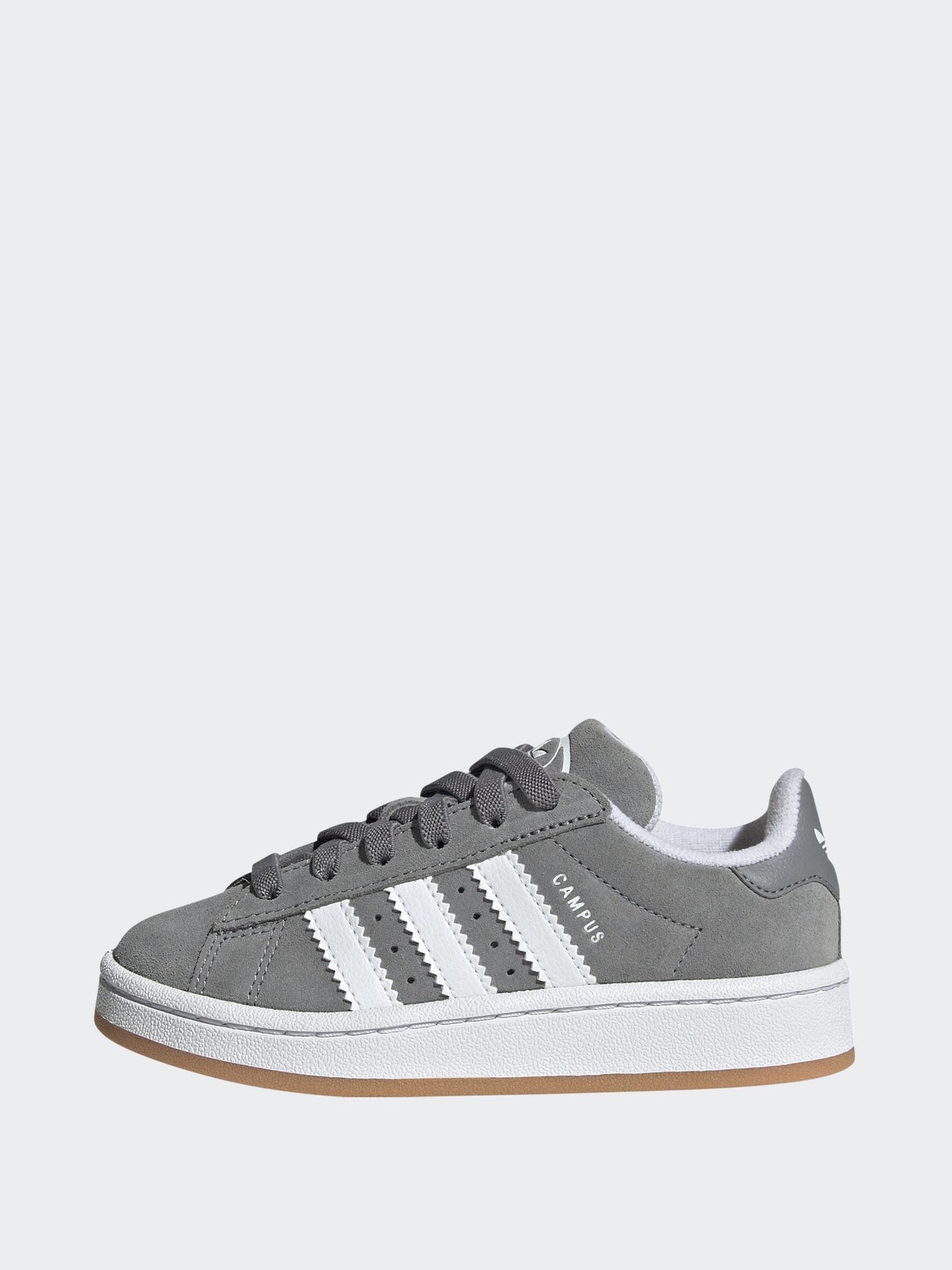 adidas Originals Grey Light Campus 00s Elastic Lace Kids Trainers image 4