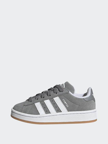 adidas Originals Grey Light Campus 00s Elastic Lace Kids Trainers image 4