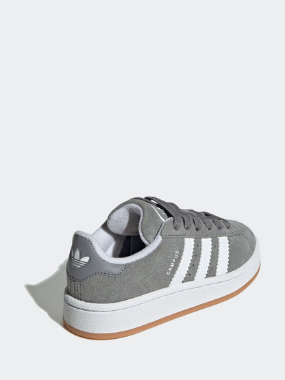 adidas Originals Grey Light Campus 00s Elastic Lace Kids Trainers image 5
