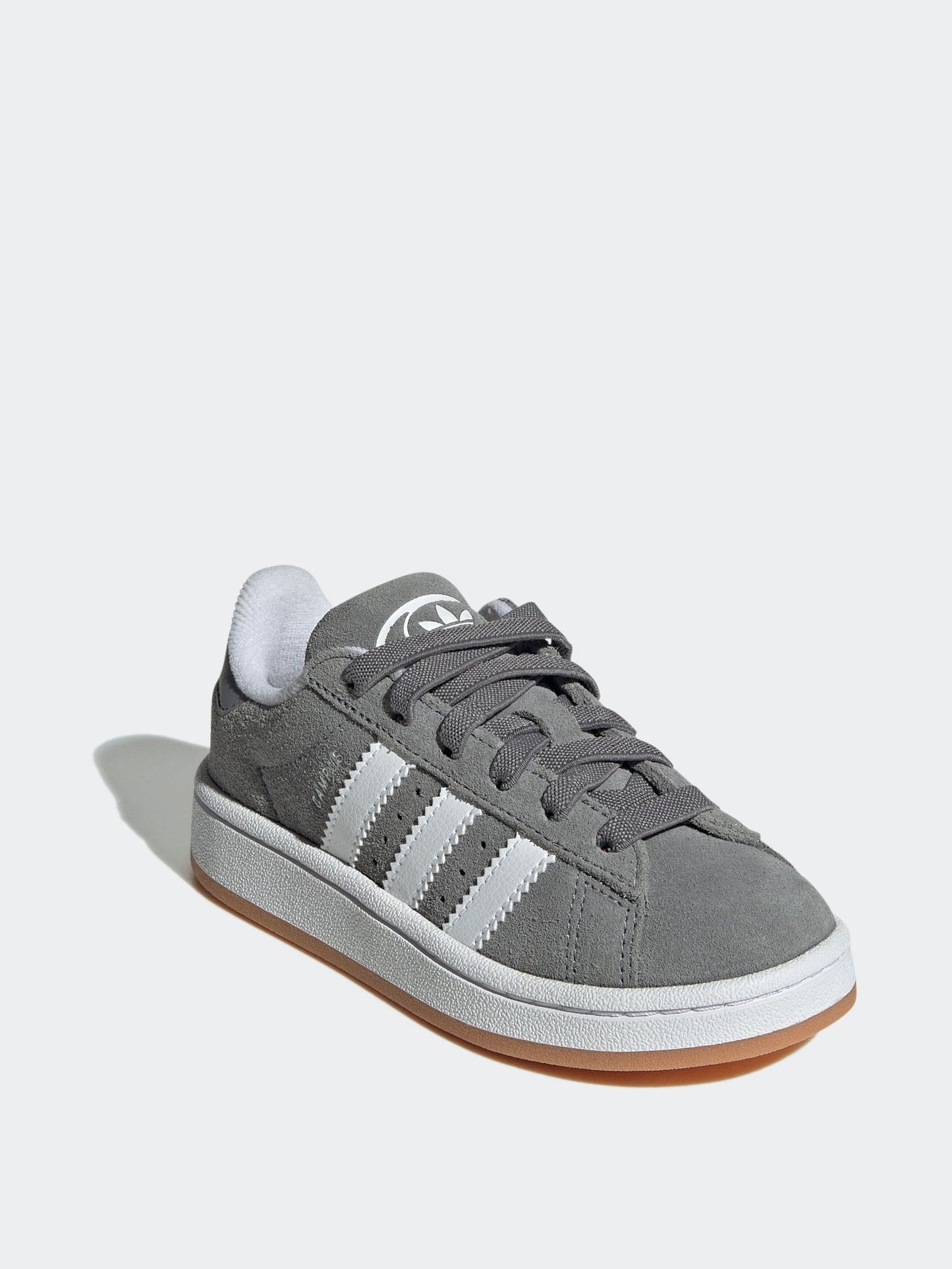 adidas Originals Grey Light Campus 00s Elastic Lace Kids Trainers image 6