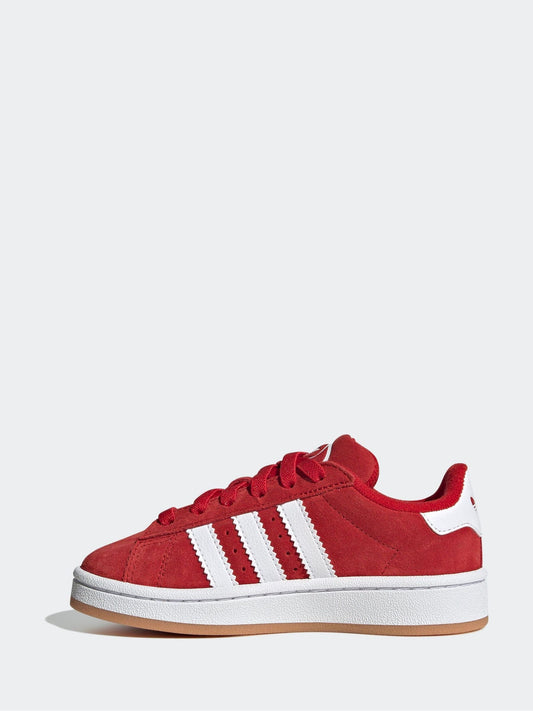 adidas Originals Bright Red Campus 00s Elastic Lace Kids Trainers image 2