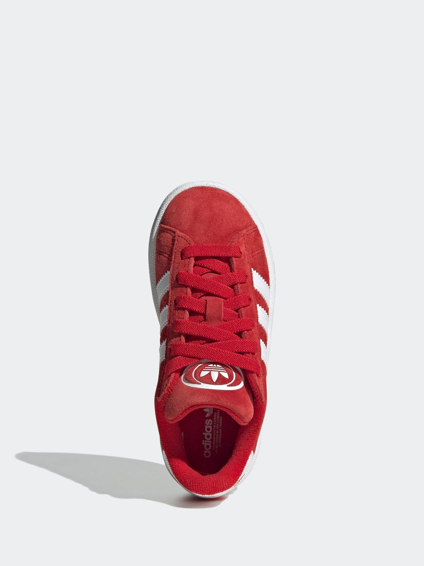 adidas Originals Bright Red Campus 00s Elastic Lace Kids Trainers image 6