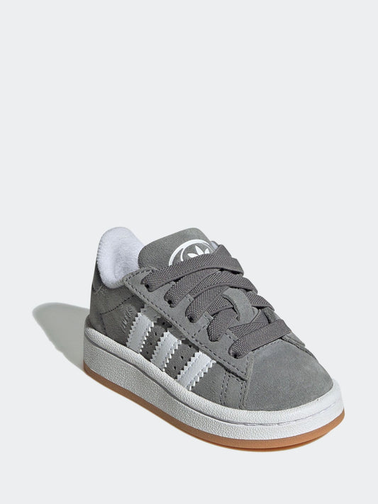 adidas Originals Grey Campus 00s Comfort Closure Elastic Lace Infant Trainers image 1
