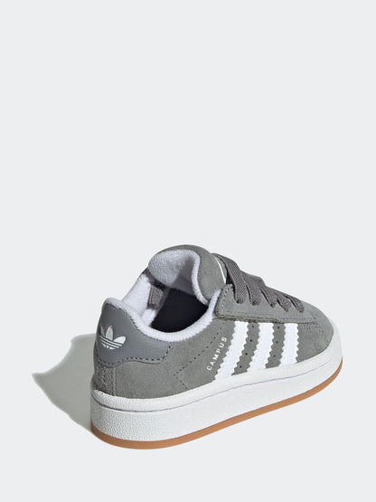 adidas Originals Grey Campus 00s Comfort Closure Elastic Lace Infant Trainers image 2