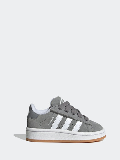 adidas Originals Grey Campus 00s Comfort Closure Elastic Lace Infant Trainers image 3