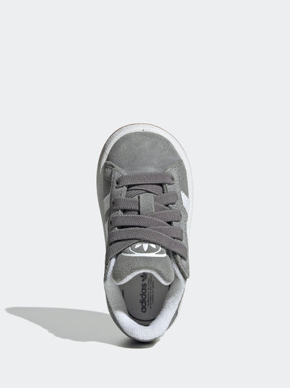 adidas Originals Grey Campus 00s Comfort Closure Elastic Lace Infant Trainers image 7