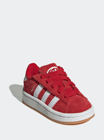 adidas Originals Red Campus 00s Comfort Closure Elastic Lace Infant Trainers image 3
