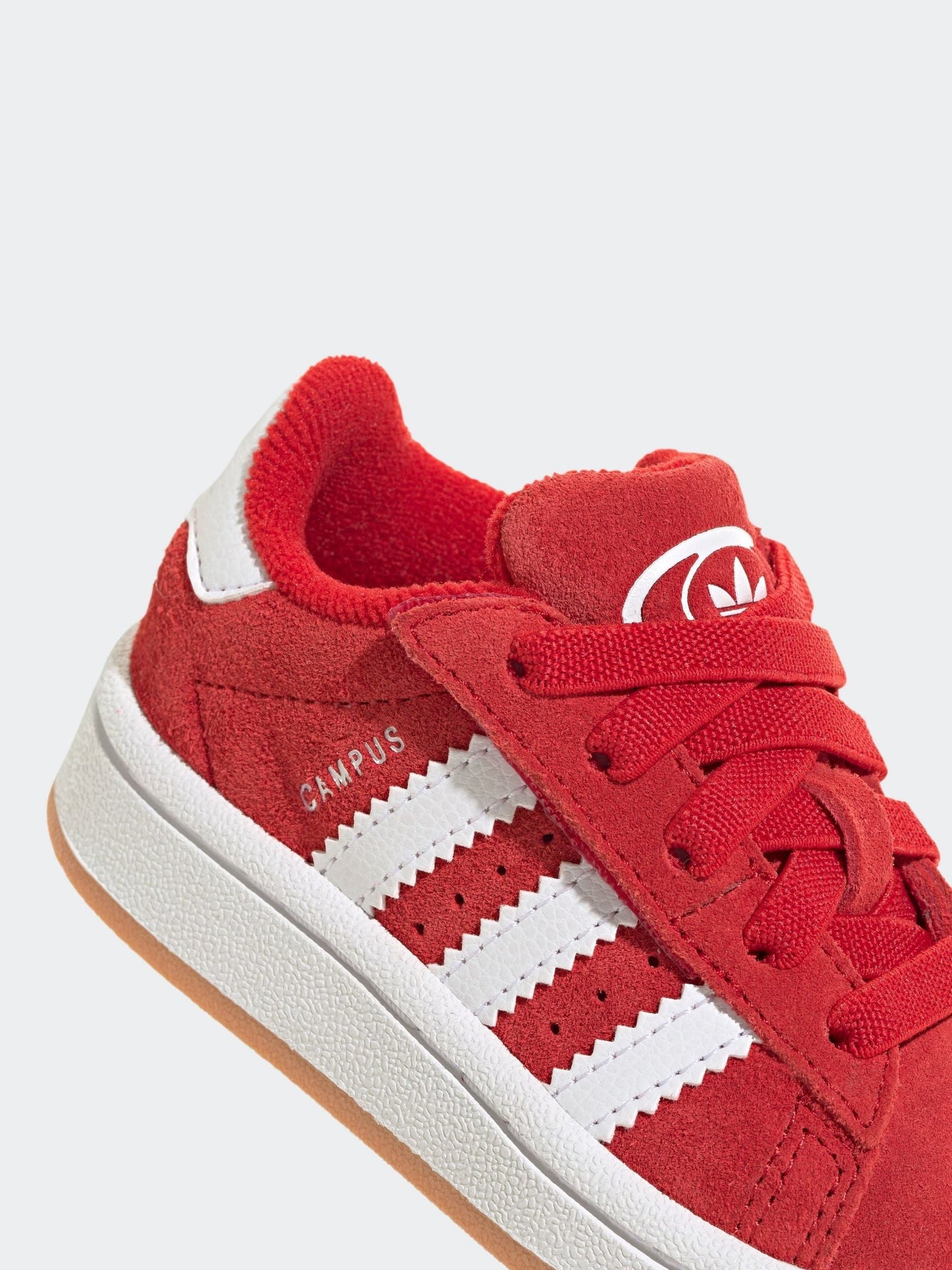 adidas Originals Red Campus 00s Comfort Closure Elastic Lace Infant Trainers image 8