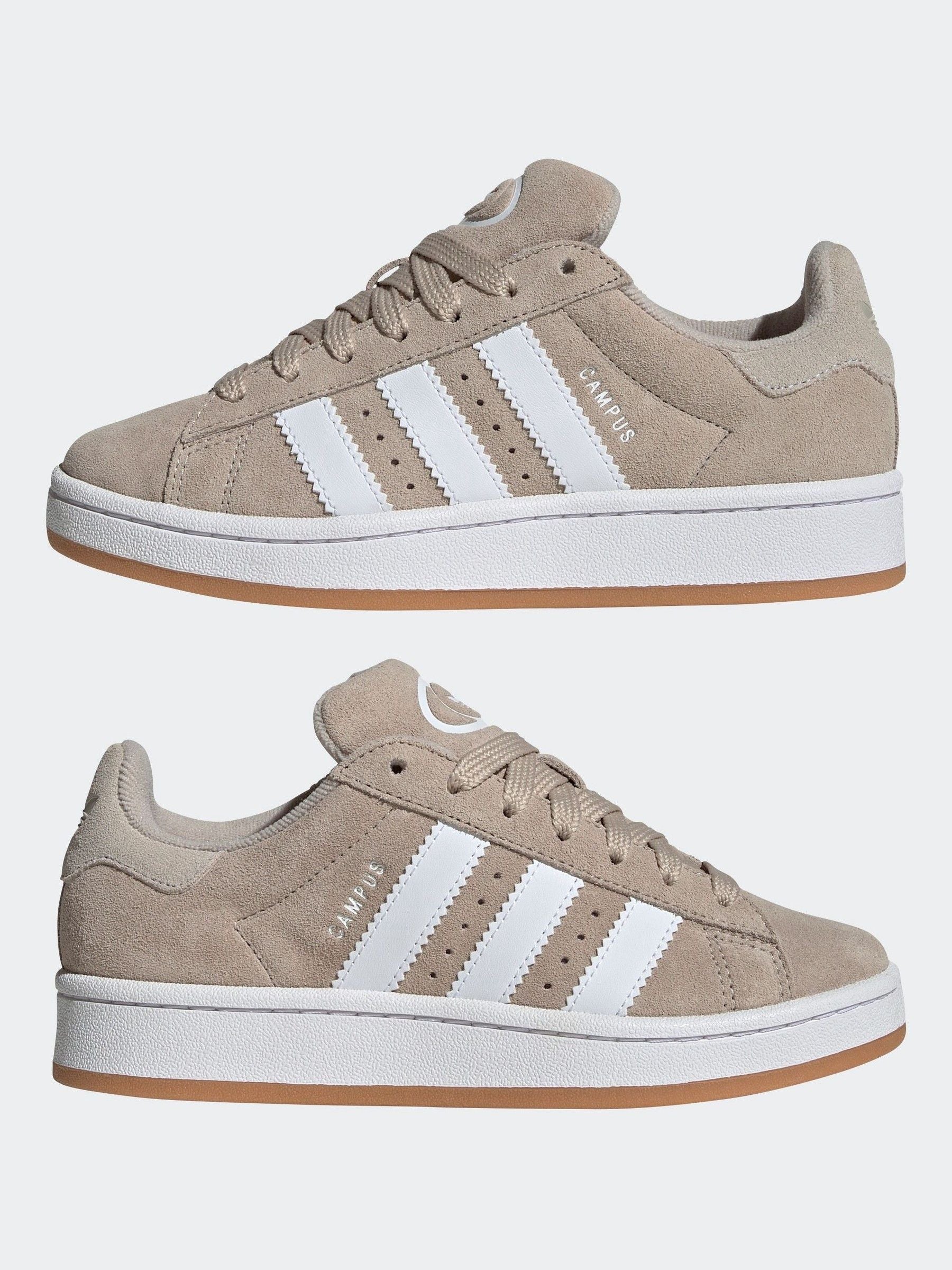 adidas Originals Neutral/White Campus 00s Lace Junior Trainers image 5