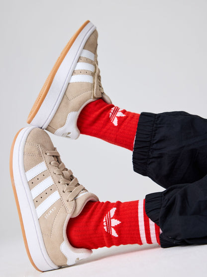 adidas Originals Light Brown Campus 00s Elastic Lace Kids Trainers image 1