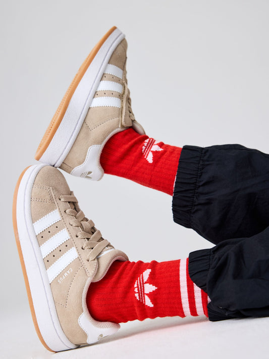 adidas Originals Light Brown Campus 00s Elastic Lace Kids Trainers image 1