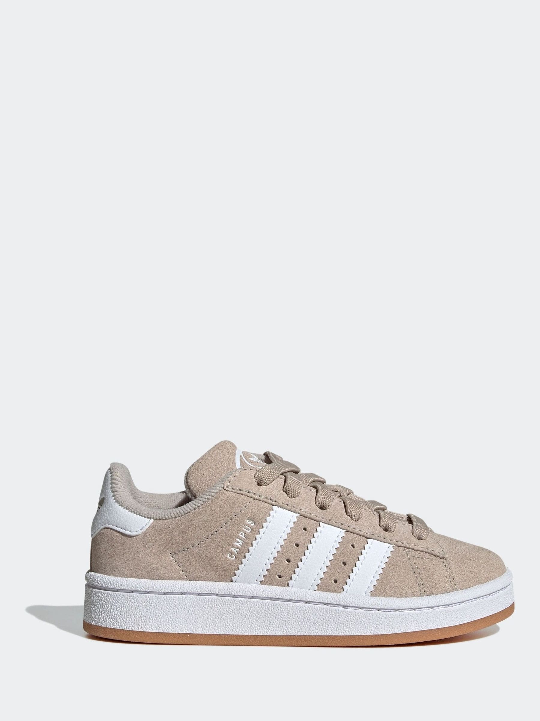 adidas Originals Light Brown Campus 00s Elastic Lace Kids Trainers image 4
