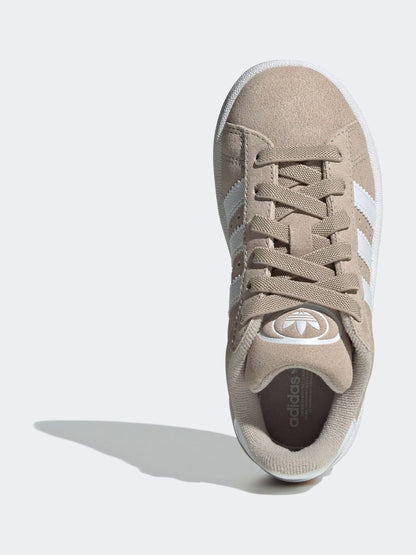adidas Originals Light Brown Campus 00s Elastic Lace Kids Trainers image 9