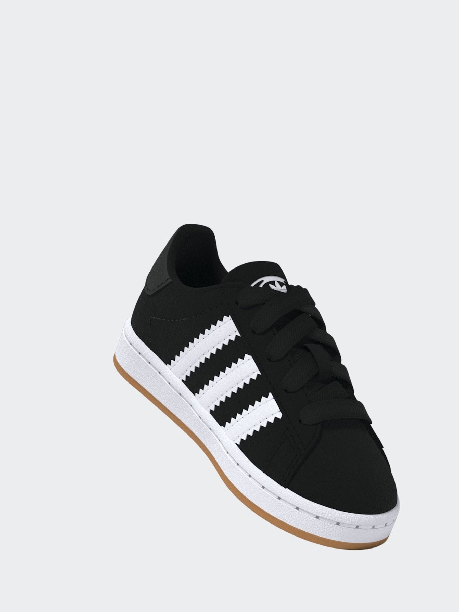 adidas Originals Black Campus 00s Comfort Closure Elastic Lace Infant Trainers image 3