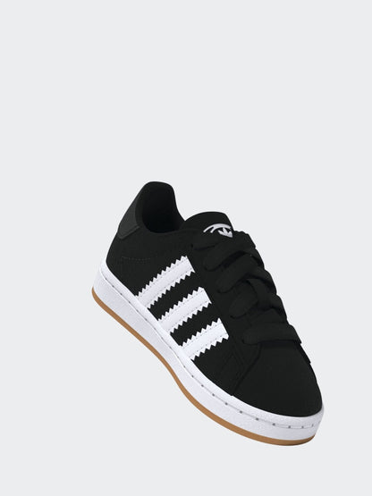 adidas Originals Black Campus 00s Comfort Closure Elastic Lace Infant Trainers image 3