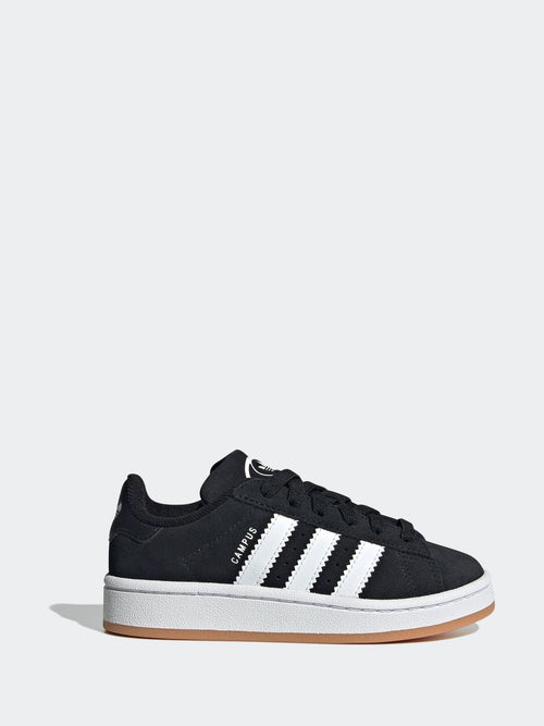 adidas Originals Black Campus 00s Elastic Lace Kids Trainers image 1