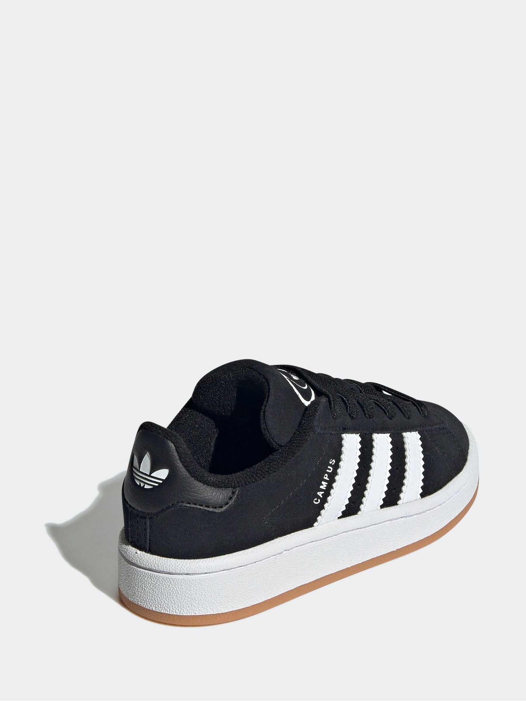 adidas Originals Black Campus 00s Elastic Lace Kids Trainers image 4