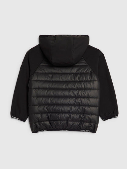 Dsiney Kidz - River Island Black Lightweight Hooded School Jacket image 2