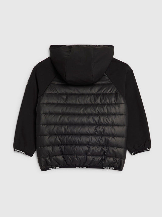 Dsiney Kidz - River Island Black Lightweight Hooded School Jacket image 2