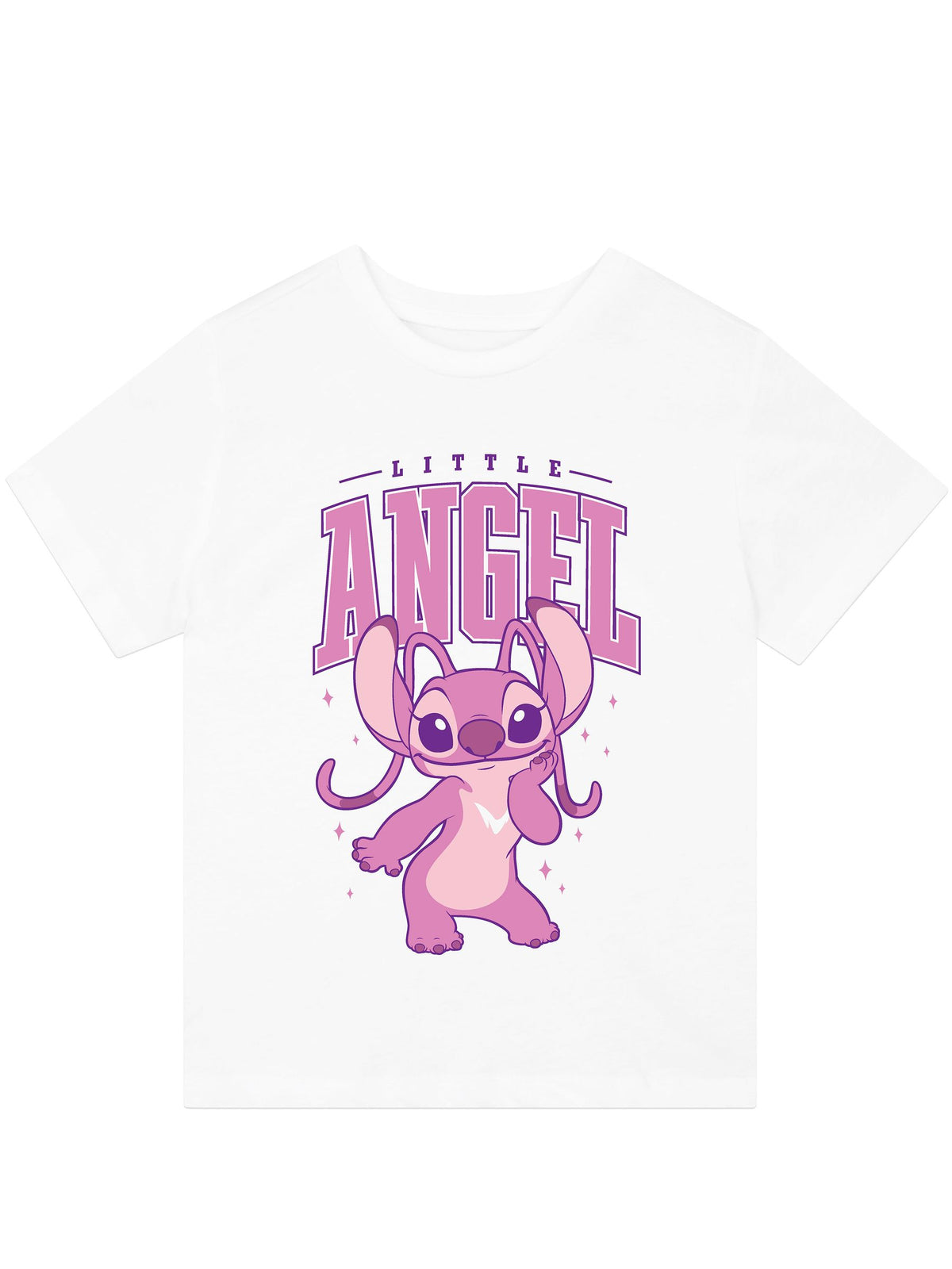 Character White Disney Lilo and Stitch T-Shirt - image 1