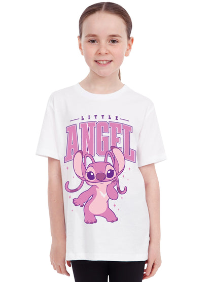 Character White Disney Lilo and Stitch T-Shirt - image 5