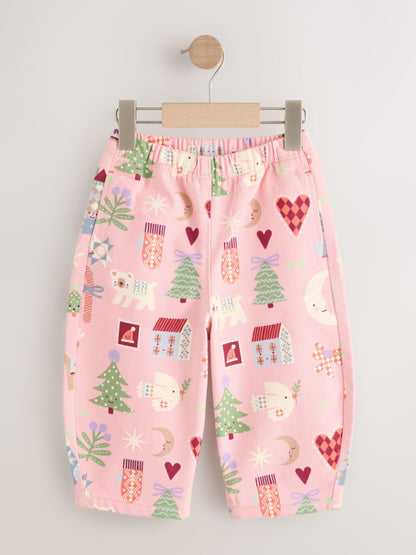 Christmas Printed Jeans (3mths-7yrs) - image 1