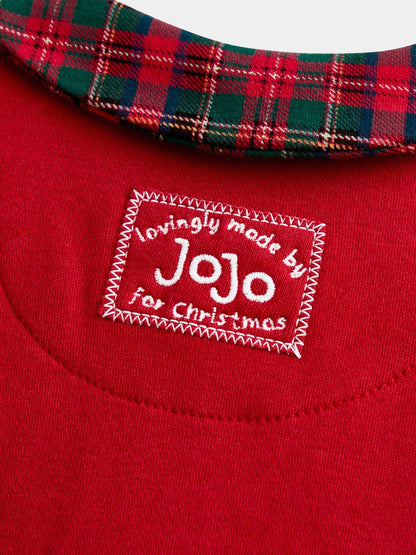 Jojo Maman Bébé Red Christmas Sleepuit - image 5