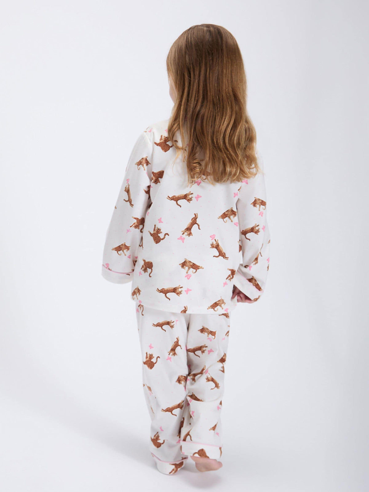 Boux Avenue White Cat Fleece Pyjamas In A Bag - image 2