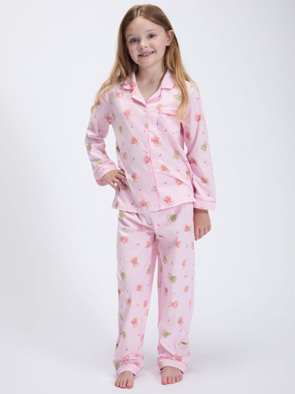 Boux Avenue Pink Teddy Fleece Pyjamas In A Bag - image 1